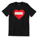 Love 3344 Crew Neck S-Sleeve T-shirt Local T-shirts Wet Tee Shirt / Uncle Ahn T / Heng Tee Shirt / KaoBeiKing / Salty 