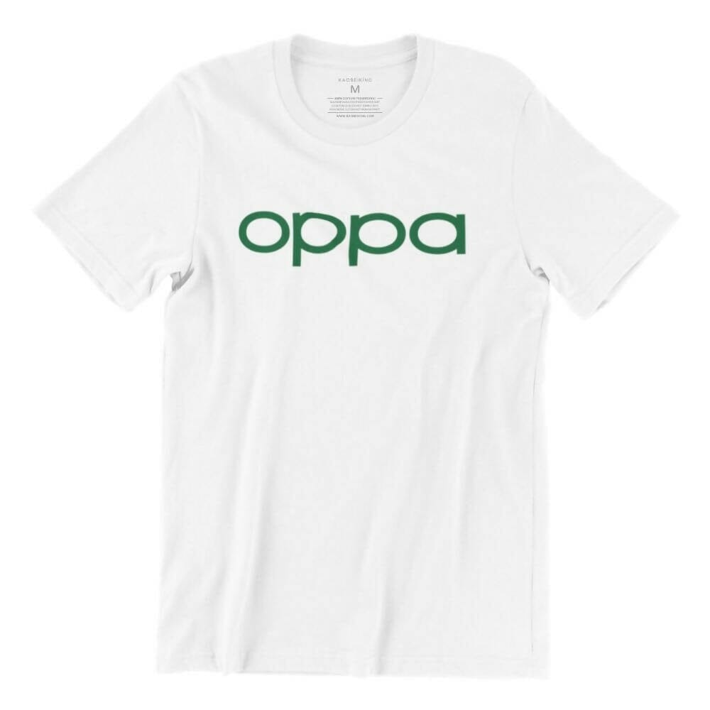 OPPa Crew Neck S-Sleeve T-shirt Local T-shirts Wet Tee Shirt 
