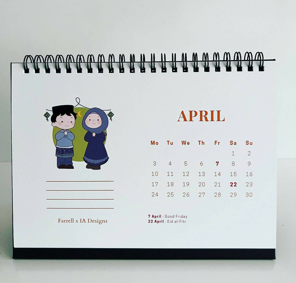 Farrell x IA Design | 2023 Calendar Calendars Farrell Kids in Style 