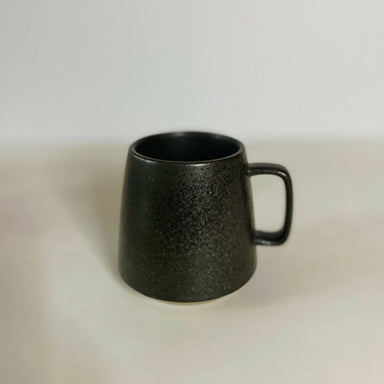 Textured Granite Series Ceramic Mug Mugs Curates Co Stone Black 