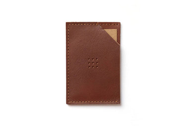 Posh Project Leather Card Case Brown Card Holders Iluvo 