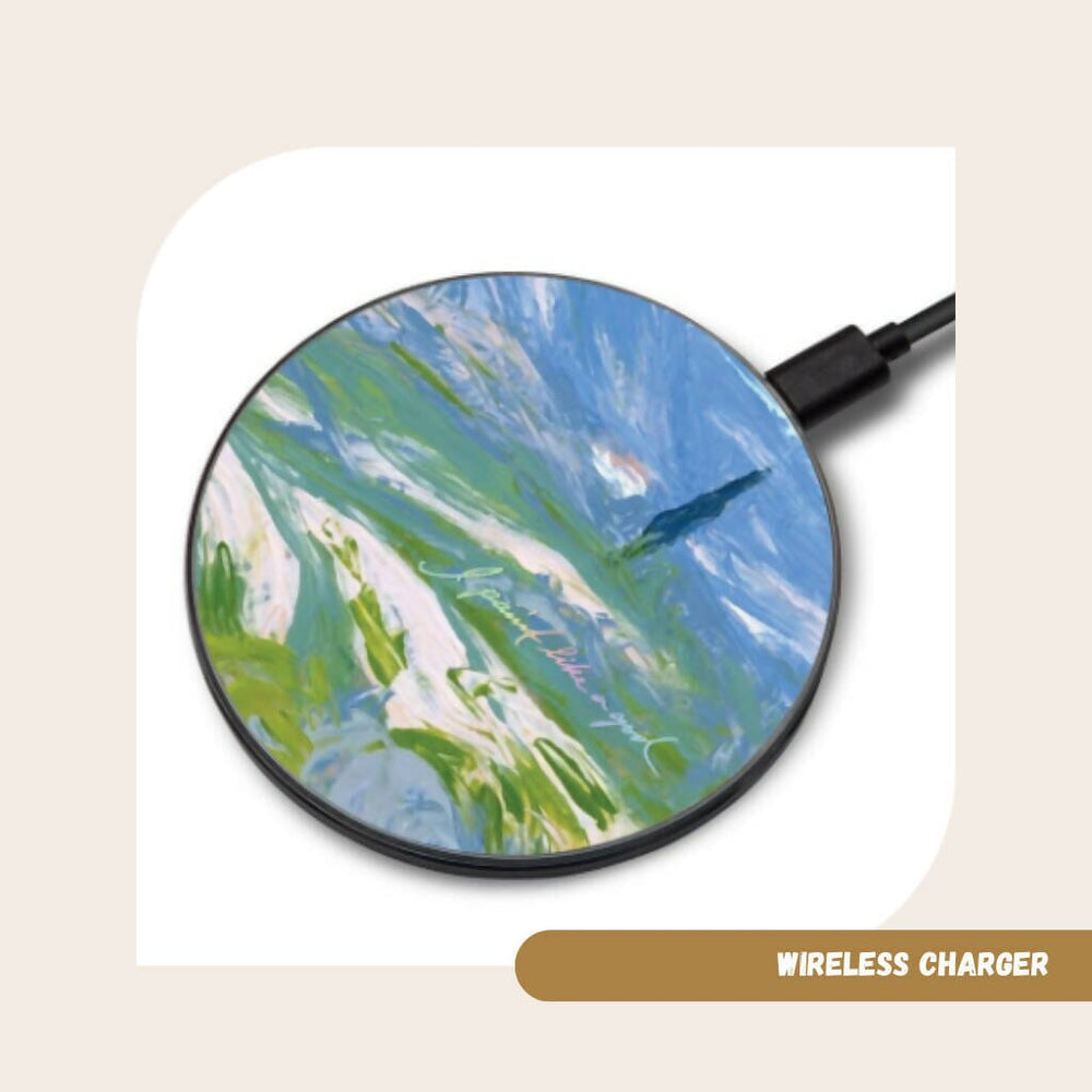 Wireless Charger - Ellen Thesleff Art Personalised Chargers DEEBOOKTIQUE LANDSCAPE 