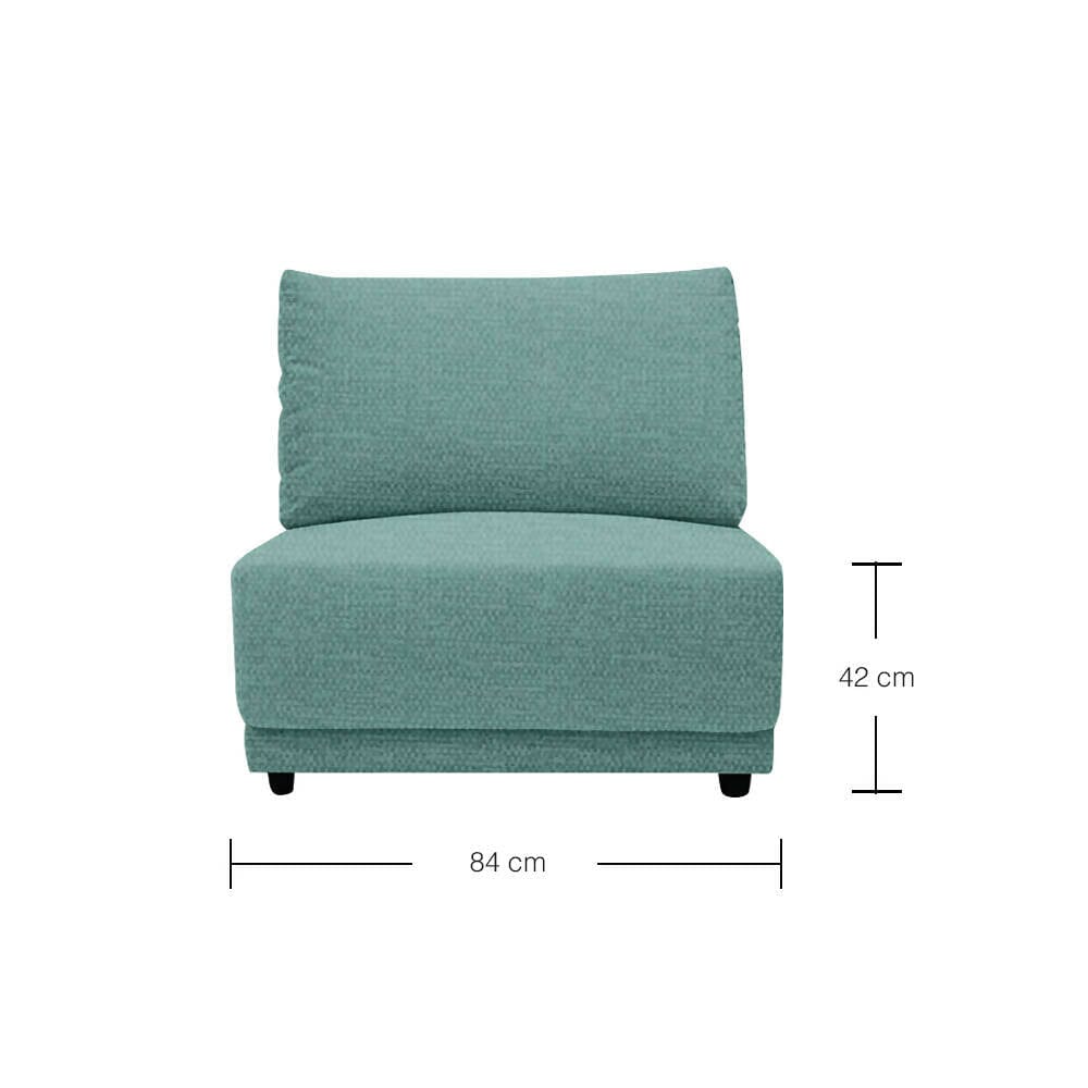 Switch Modular Sofa | Armless Chair | EcoClean Sofa Zest Livings Online 