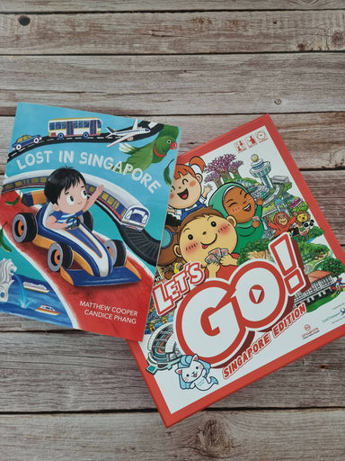 Let's Go! Singapore Edition Special Bundle Board Games Owl Readers Club 