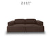 Bark 3 Seater Sofa | Beautiful Comfortable Design Sofa Zest Livings Online Dark Brown 