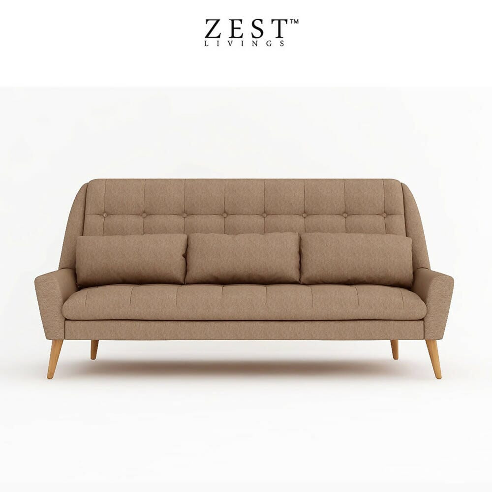 Hope 2.5 Seater Sofa | Scandinavian Design Sofa Zest Livings Online Brown 