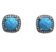 Turquoise Stud Earrings Earrings Colour Addict Jewellery 