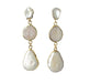 Freshwater Pearl Layered Earrings Earrings Colour Addict Jewellery 