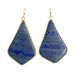 Lapis Lazuli Bell Shaped Earrings Earrings Colour Addict Jewellery 