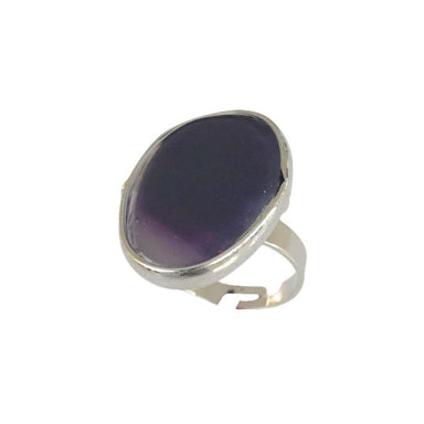 Purple Agate Ring Rings Colour Addict Jewellery 
