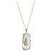Sliced White Agate Necklace Necklaces Colour Addict Jewellery 