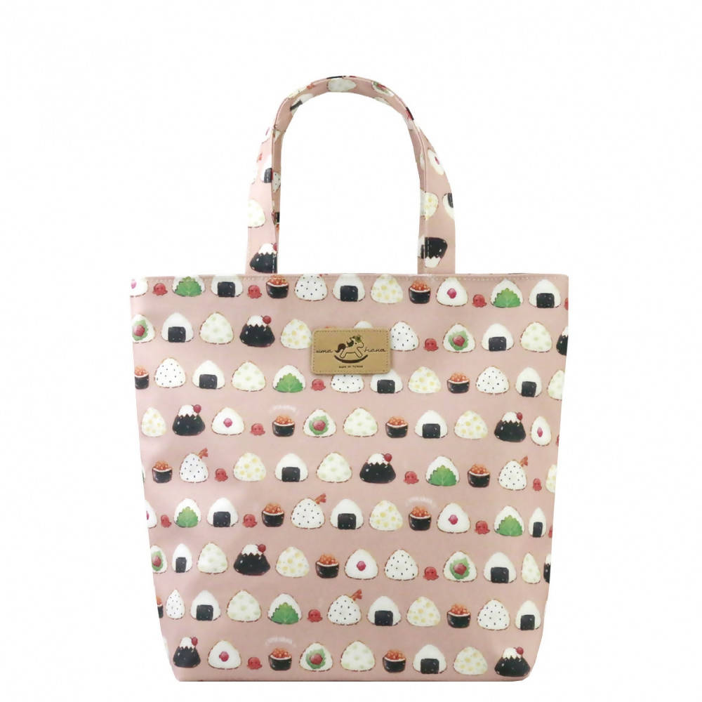 Uma hana Bucket Bag Medium Printed Handbags Iluvo Sushi Pink 
