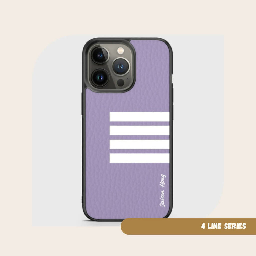 Lettering Service [Customization] - 4 Lines Phone Cases DEEBOOKTIQUE LILAC 