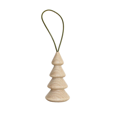 Wooden Christmas Tree Hanger - Tree Nr. 2 Home Decor 5mm Paper Pistachio 