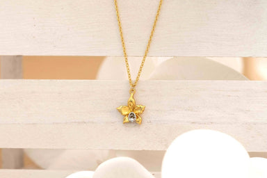 Stellar Gold Pendant Pendants Forest Jewelry 