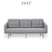 Danish 3 Seater Sofa sofa Zest Livings Online Light Grey 