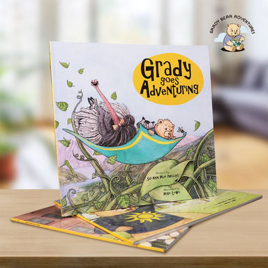 Exclusive - Grady Bear Bundle Set! Children Books Owl Readers Club 