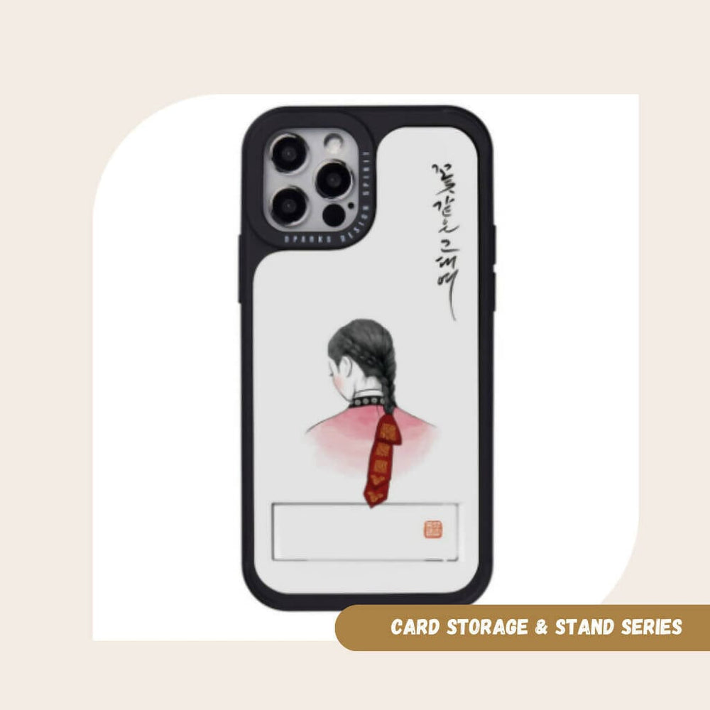 Card Storage & Stand Series - Korea Phone Cases DEEBOOKTIQUE YEONSEO - WOMAN 