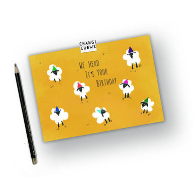 Happy Birthday Sheep - Birthday Cards - Changi Chowk - Naiise
