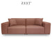 Moota 3 Seater Sofa | Modular Sofa | EcoClean Fabric Sofa Zest Livings Online Redwood 