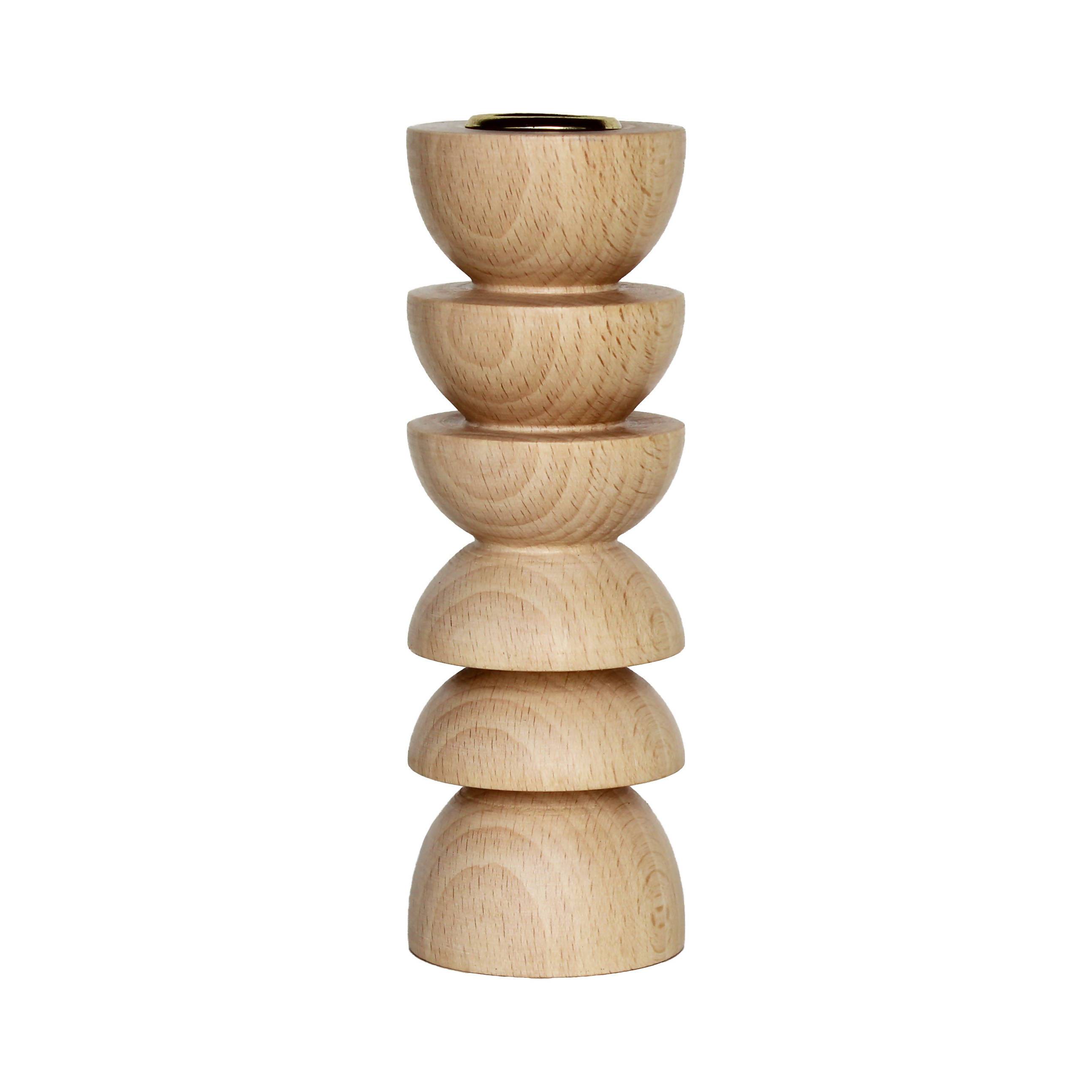 Totem Wooden Candle Holder - Tall Nr. 4 Home Decor 5mm Paper 