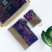 Organizer Gift Set Travel Accessories Batik Boutique Purple Bintik 