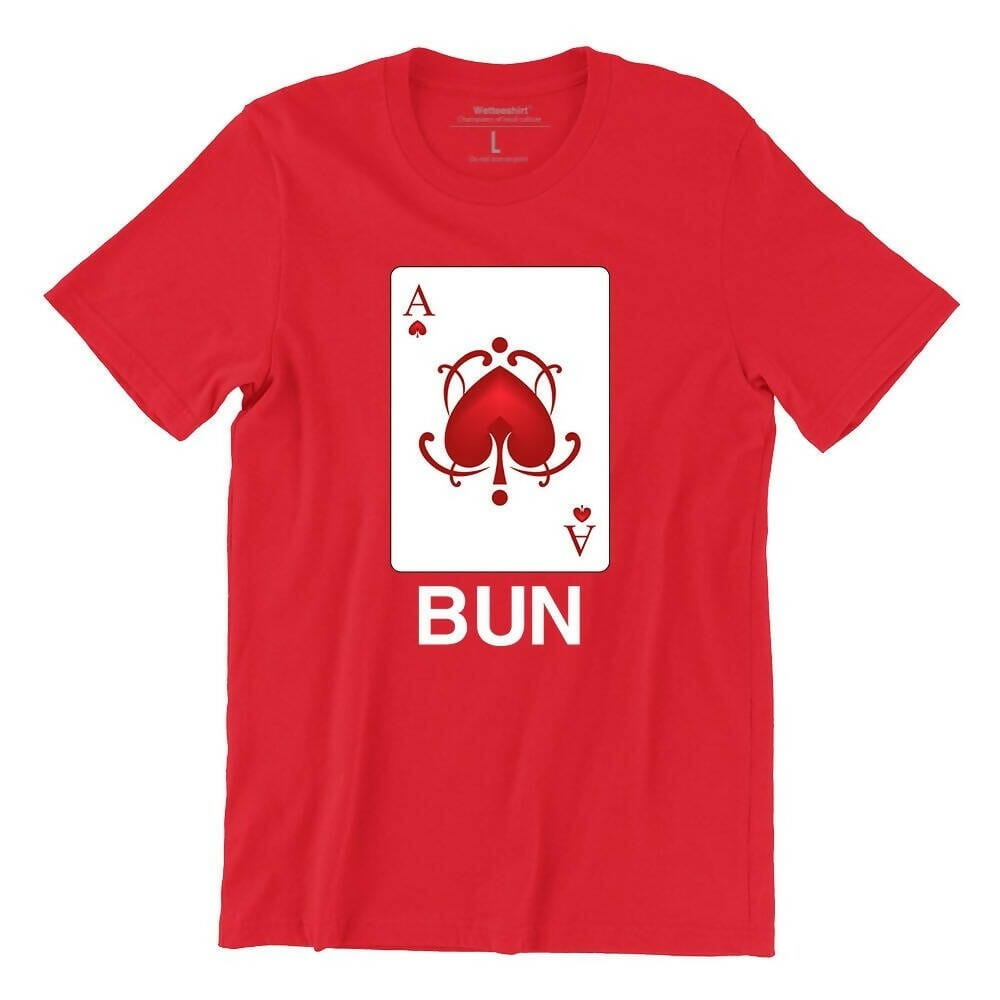 Bun (Ace) Crew Neck S-Sleeve T-shirt Local T-shirts Wet Tee Shirt / Uncle Ahn T / Heng Tee Shirt / KaoBeiKing / Salty 