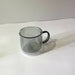Hues Borosilicate Series Glass Mug Cups Curates Co Grey 
