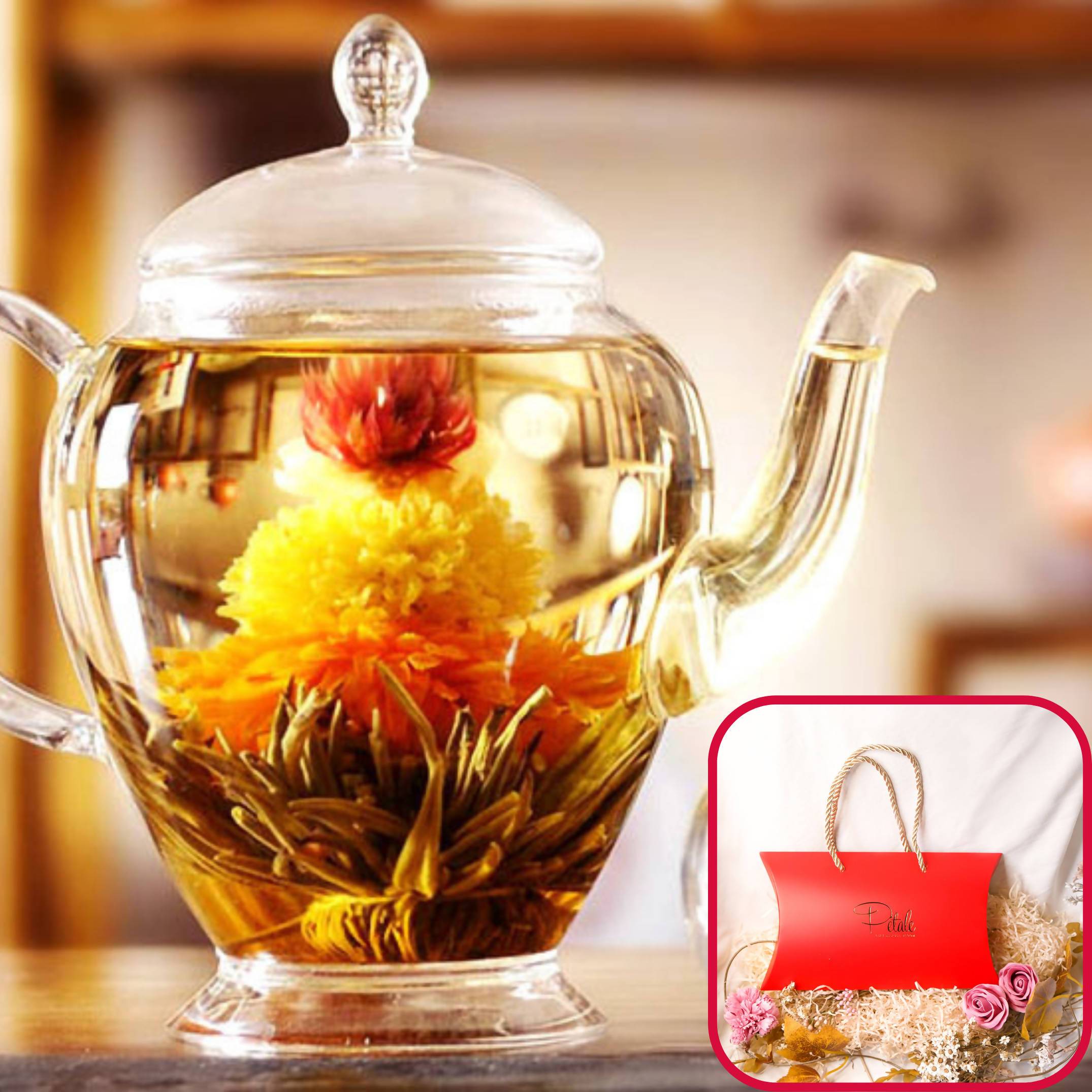 Petite Assorted Blooming Tea Teas Petale Tea 