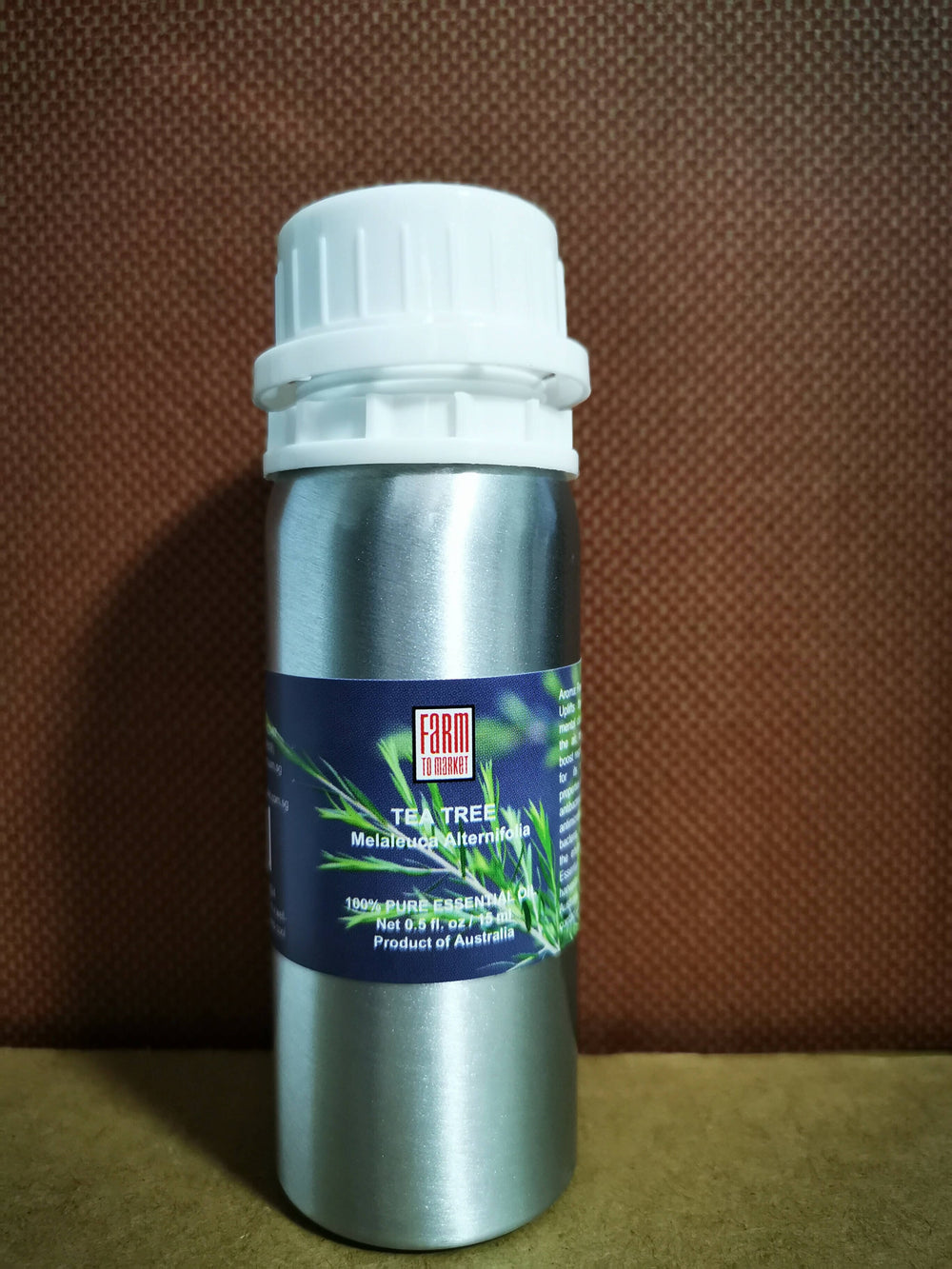 Tea Tree Essential Oil (100% Pure) Essential Oils Farm To Market 80ml 
