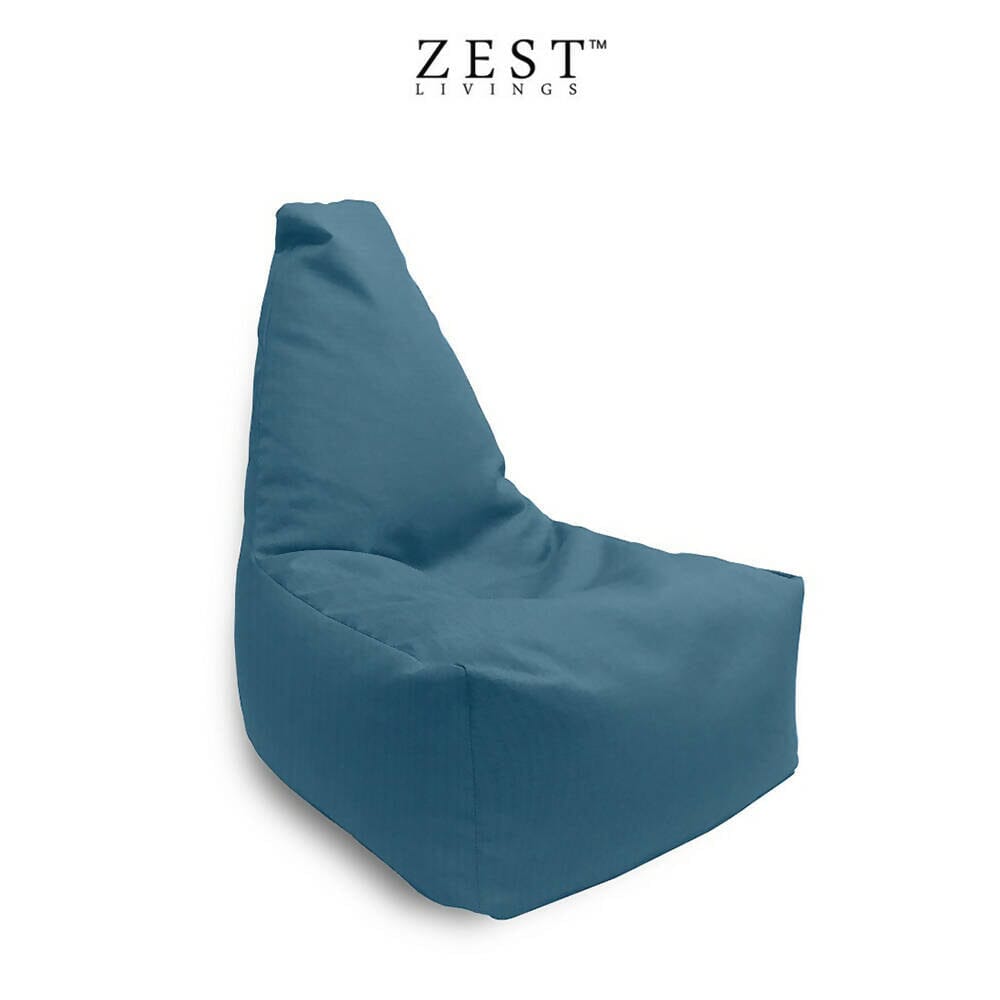 Milly Bean Bag | Super Soft Lounge Chair Bean Bags Zest Livings Online Blue 