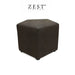 Penta Cube Ottoman | Minimalistic Chic Design Stools Zest Livings Online Dark Brown 