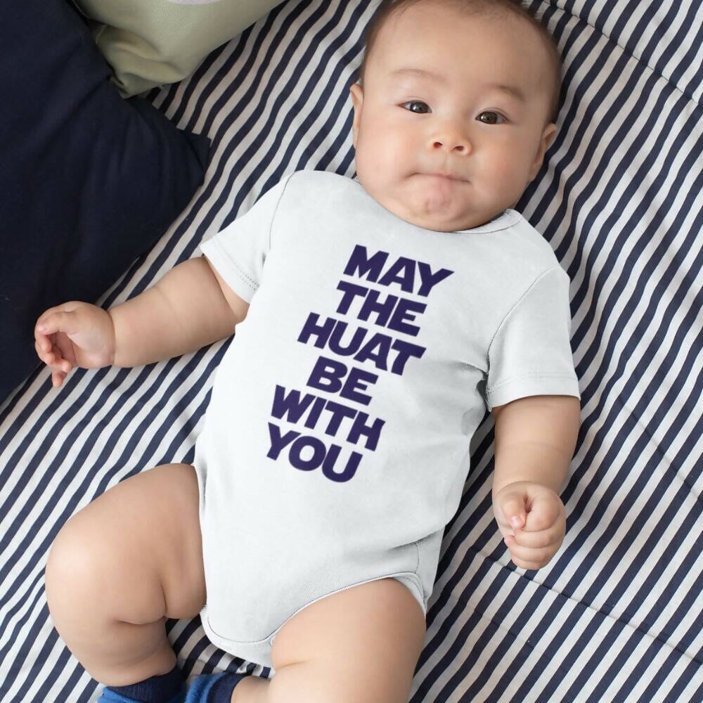 May The Huat Be With You S-Sleeve Romper - Naiise