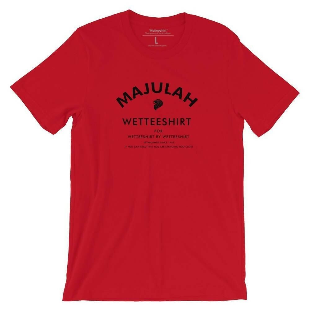 Majulah Short Sleeve T-shirt Local T-shirts Wet Tee Shirt / Uncle Ahn T / Heng Tee Shirt / KaoBeiKing / Salty 