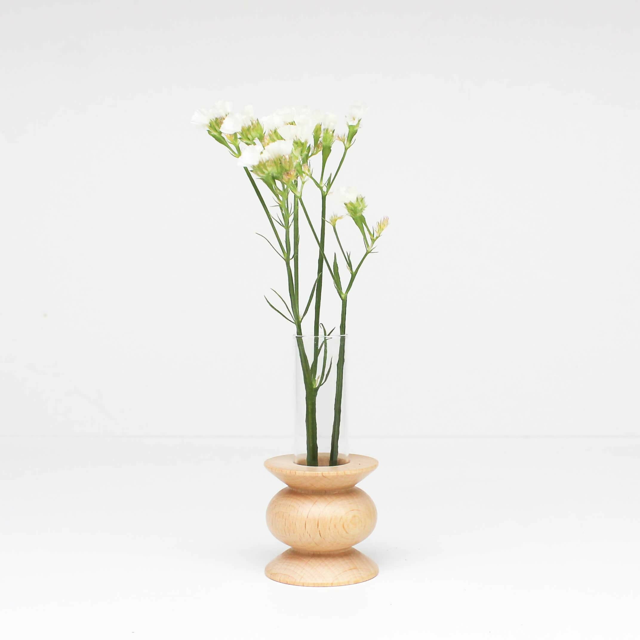 Totem Wooden Table Vase - Short Nº 5 Home Decor 5mm Paper 