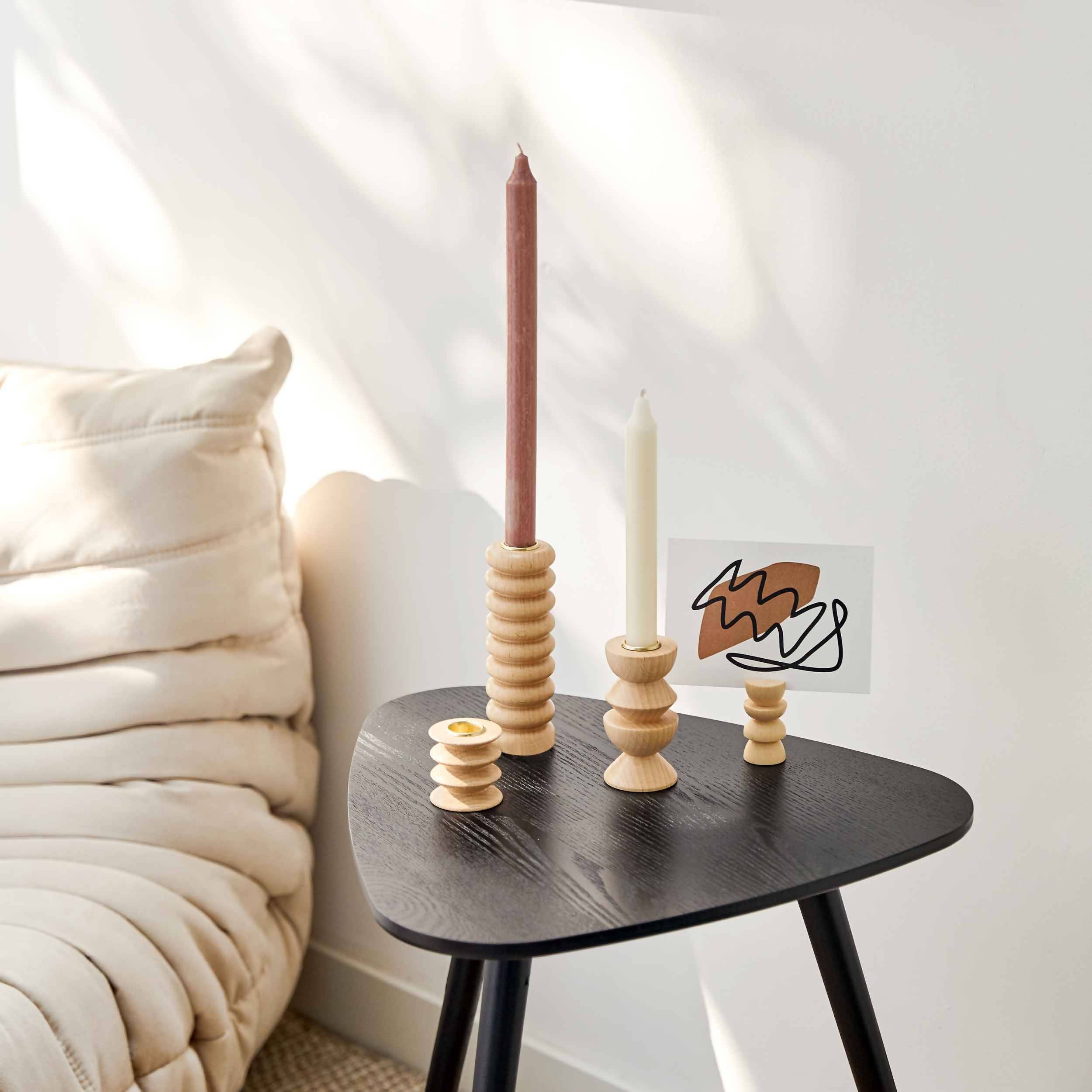 Totem Wooden Candle Holder - Tall Nr. 1 Home Decor 5mm Paper 