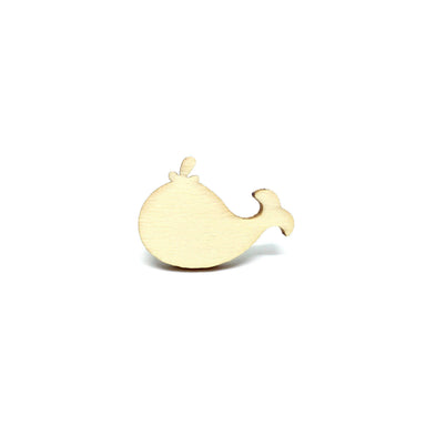 Adorable Whale Wooden Brooch Pin - Brooches - Paperdaise Accessories - Naiise