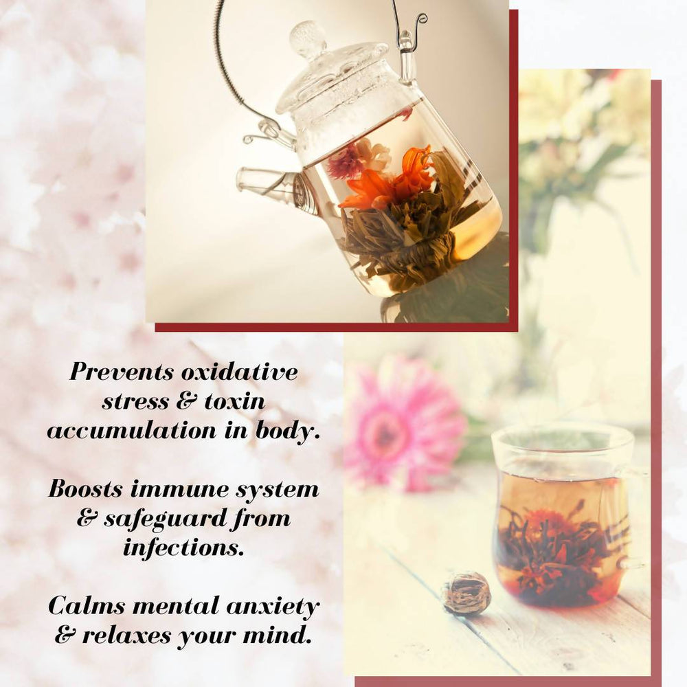 Antoinette's Affair Blooming Tea (Lychee) - Teas - Petale Tea - Naiise
