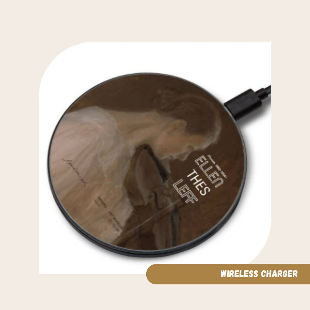 Wireless Charger - Ellen Thesleff Art Personalised Chargers DEEBOOKTIQUE VIOLIN PLAYER 
