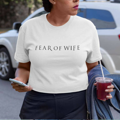 Fear of Wife Crew Neck S-Sleeve T-shirt Local T-shirts Wet Tee Shirt / Uncle Ahn T / Heng Tee Shirt / KaoBeiKing / Salty 