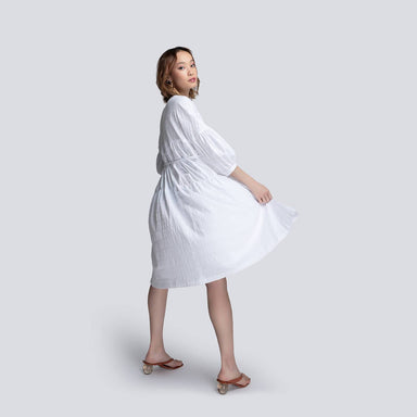 Bella Dress White - Dresses - Akosée - Naiise