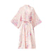 Blushing Bougainvillea Kimono Robe (Midi) - Sleepwear for Women - The Mariposa Collection - Naiise