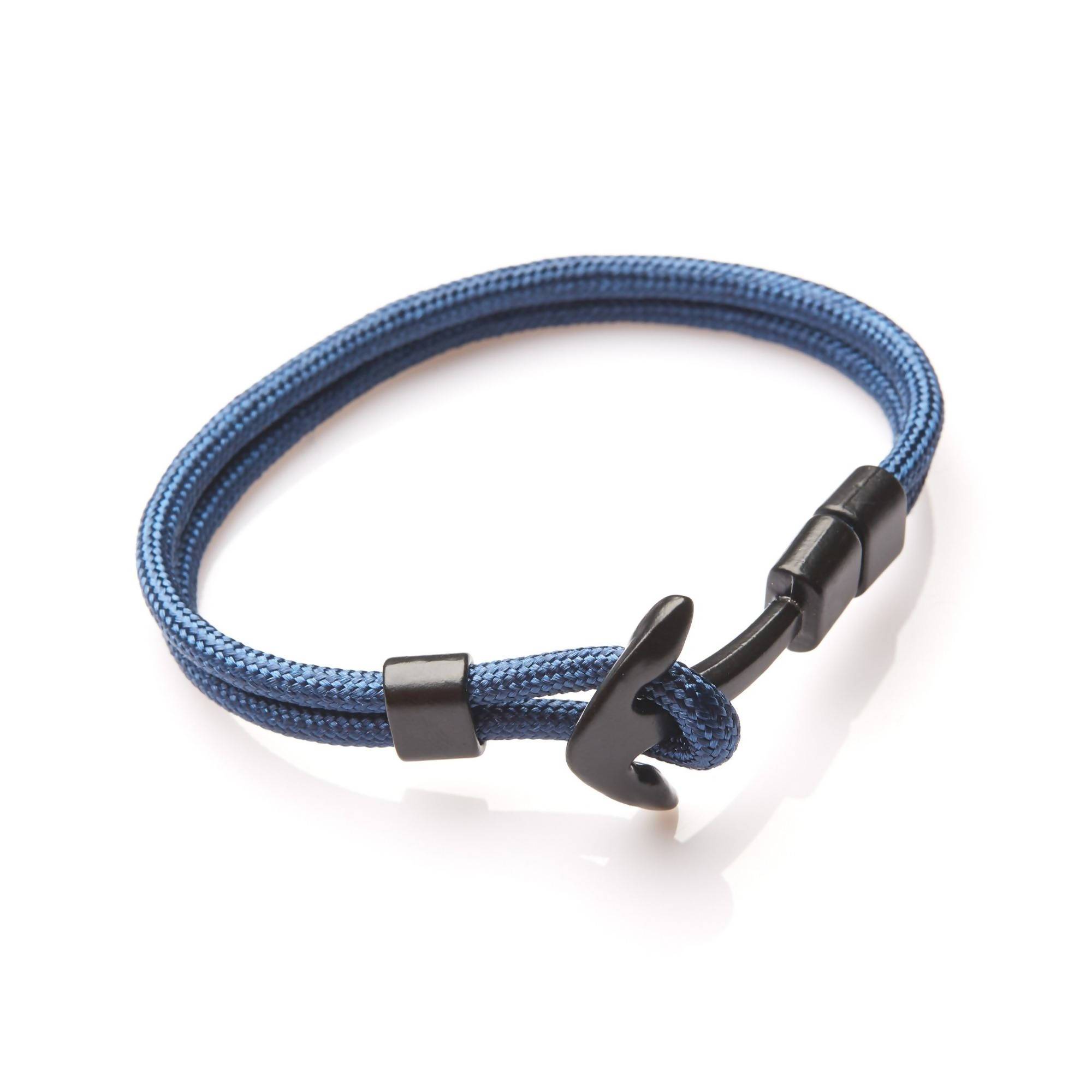 J by Jee Basic Blue Anchor Bracelet - Men's Bracelets - J By Jee - Naiise