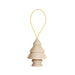 Wooden Christmas Tree Hanger - Tree Nr. 6 Home Decor 5mm Paper Yellow 