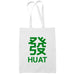 Huat Cotton Tote Bag - Local Tote Bags - Wet Tee Shirt / Uncle Ahn T / Heng Tee Shirt / KaoBeiKing - Naiise