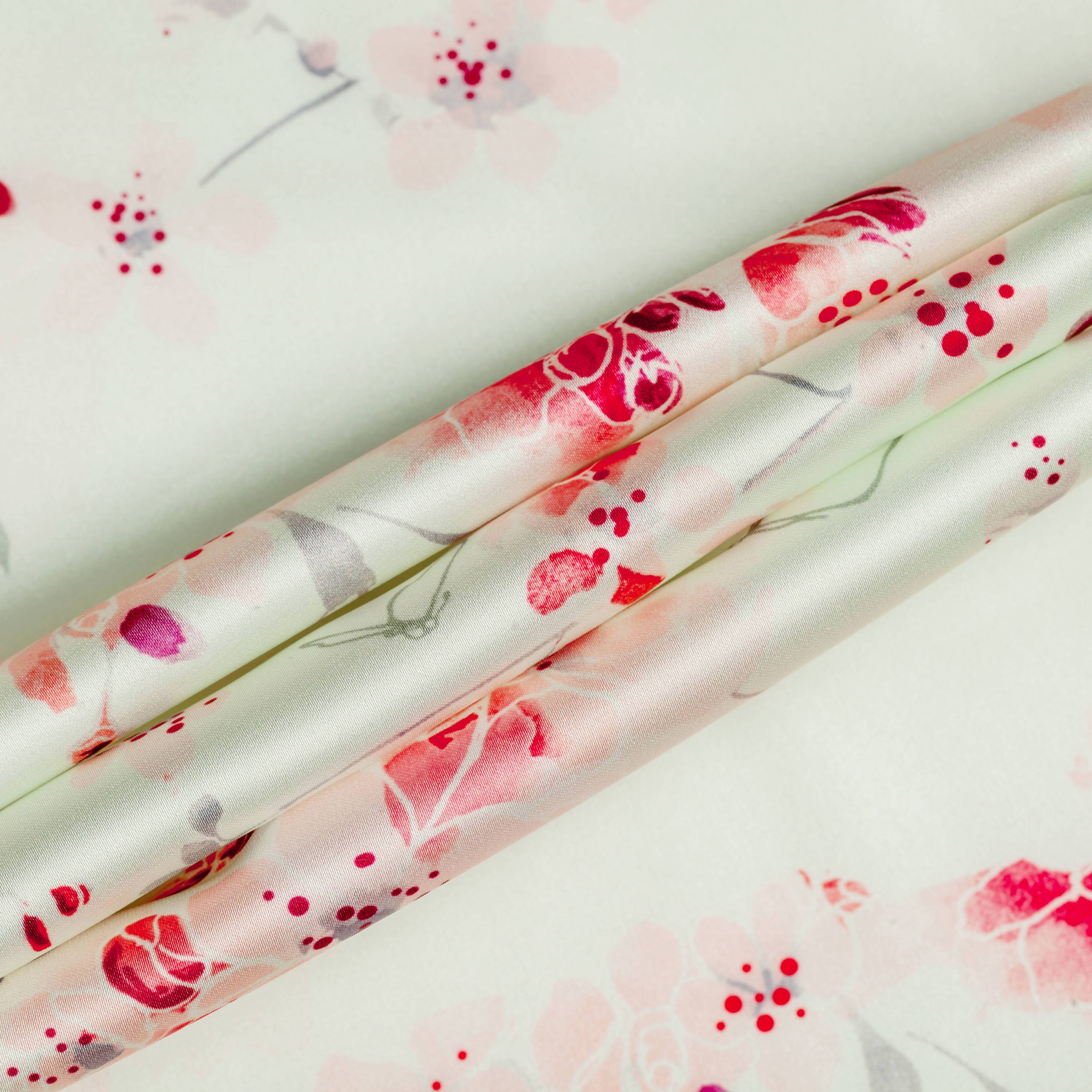 Cherry Blossom Kimono Robe (Midi) - Sleepwear for Women - The Mariposa Collection - Naiise