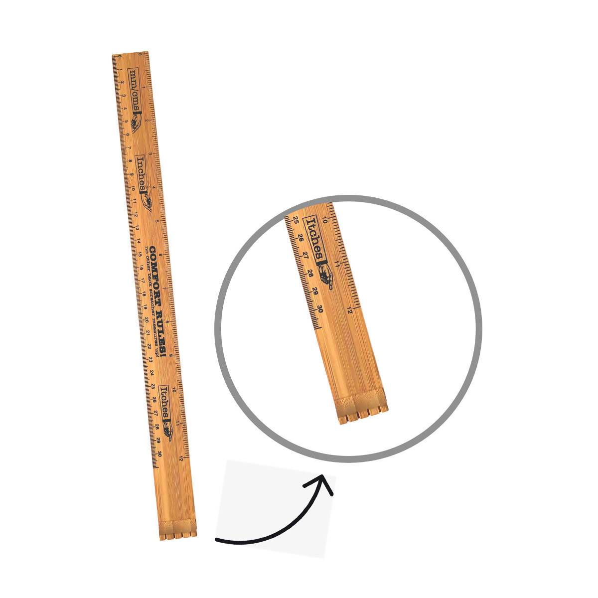 Comfort Rules - Ruler & Back Scratcher All In One - New Arrivals - Zigzagme - Naiise