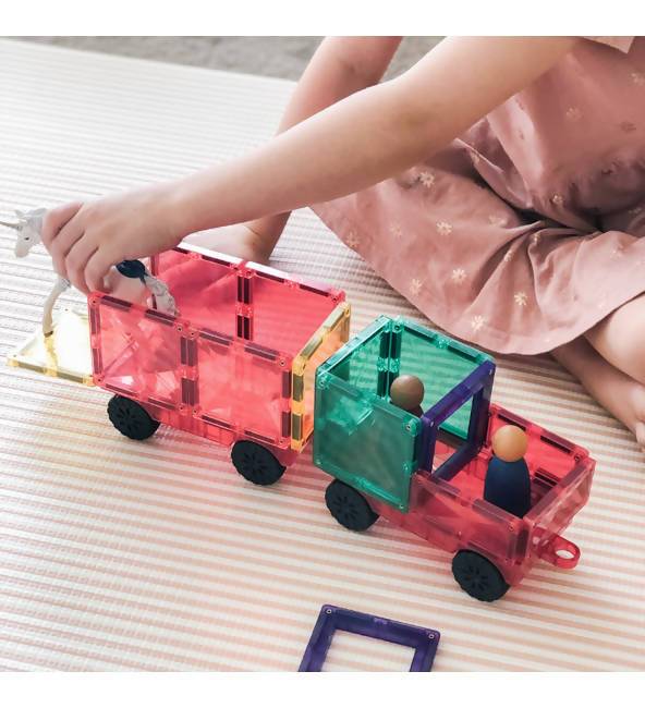 Connetix Tiles | 24 Piece Car Pack - Kids Toys - Little Happy Haus - Naiise