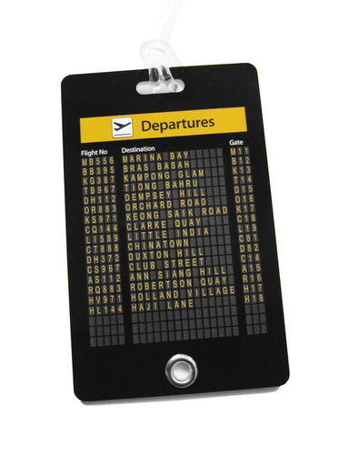 Departure Board Luggage Tag - Local Luggage Tags - LOVE SG - Naiise