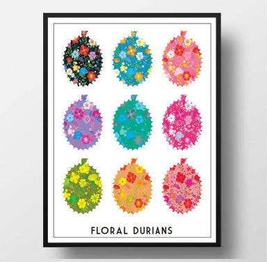 Durians Patterns Print - Prints - Big Red Chilli - Naiise